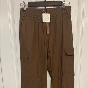 Stylish Brown Women's Cargo Pants